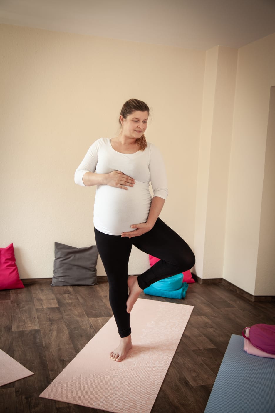Schwangeren Yoga für Schwangere Weißensee Weissensee Pankow Treptow Mitte Berlin Antje Pohl Pekip